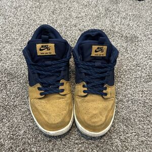Nike Dunk SB Low 90s Backpack Navy Desert Ochre DX6775-400 Size 11.5